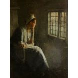 Nicholson, Sir William Newzam Prior 1872-1949 British, Woman by a Window.