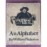Nicholson, Sir William - Lithographic book entitled 'An Alphabet', signed, second impression