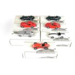 A collection of Racing Car die-cast models by a variety of makers