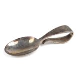 A Tiffany & Co sterling silver medicine spoon