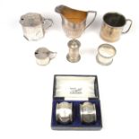 A group of silver items, 19th/20th century