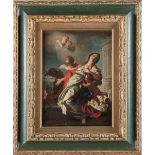 Maestro Veronese del XVIII secolo, “Santa in estasi”.
