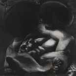 •DAVID MCLAREN (SCOTTISH CONTEMPORARY) EMBRACING COUPLE Etching, signed lower left, dated (7/92) and