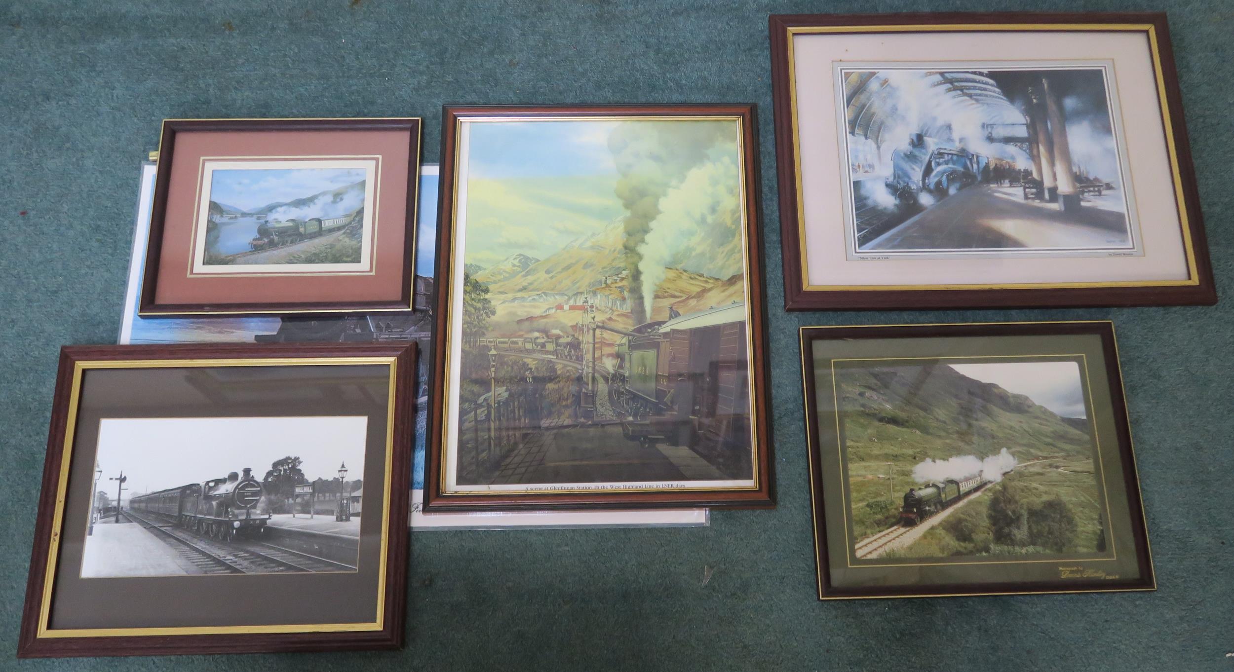 A lot of twelve assorted railway prints (12) Condition report: Available upon request - Image 2 of 2