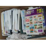 A large collection of stamps and first day covers in two large boxes Condition report: Available