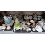 A quantity of ceramics including Japanese eggshell teasets, a Royal Standard part tea set, Blairs