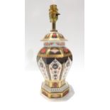 A Royal Crown Derby Old Imari table lamp Condition report: Available upon request