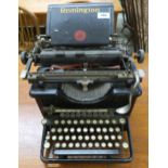 An early 20th century Remington typewriter Condition report: Available upon request