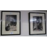 A lot of two framed prints (2) Condition report: Available upon request
