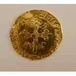 King Frances (1515-1547) a French hammered gold Ecu D'or Condition report: Available upon request