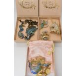 A collection of Kirk's Folly items to include unicorns, a fairy, two seahorses and a Limited Edition