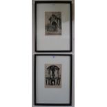 A lot of two framed prints signed K. Vernon (2) Condition report: Available upon request