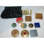 A collection of various compacts Condition report: Available upon request