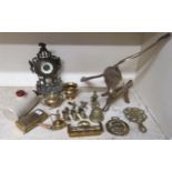 A lot of assorted brassware Condition Report:Available upon request