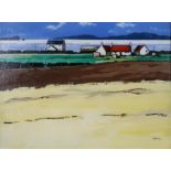 ANDREW KENNY (SCOTTISH CONTEMPORARY) EAST NEUK FARM  Acrylic on canvas, signed lower right, 39 x