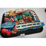 A tray lot of various Dinky and Corgi models Condition Report:Available upon request
