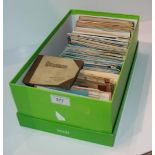 A collection of various postcards and snapshots albums etc Condition Report:Available upon request