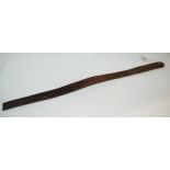 A brown leather Lochgelly tawse indistinctly stamped Condition Report:Available upon request