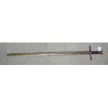 A north African sword, blade 86cm Condition Report:Available upon request