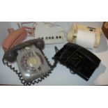Five various phone including novelty examples Condition Report:Available upon request