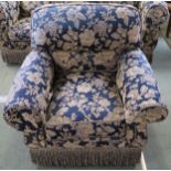 A contemporary Peter Guild floral upholstered armchair, 90cm high x 97cm wide x 94cm deep  Condition