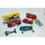 A box of various Dinky and other models Condition Report:Available upon request