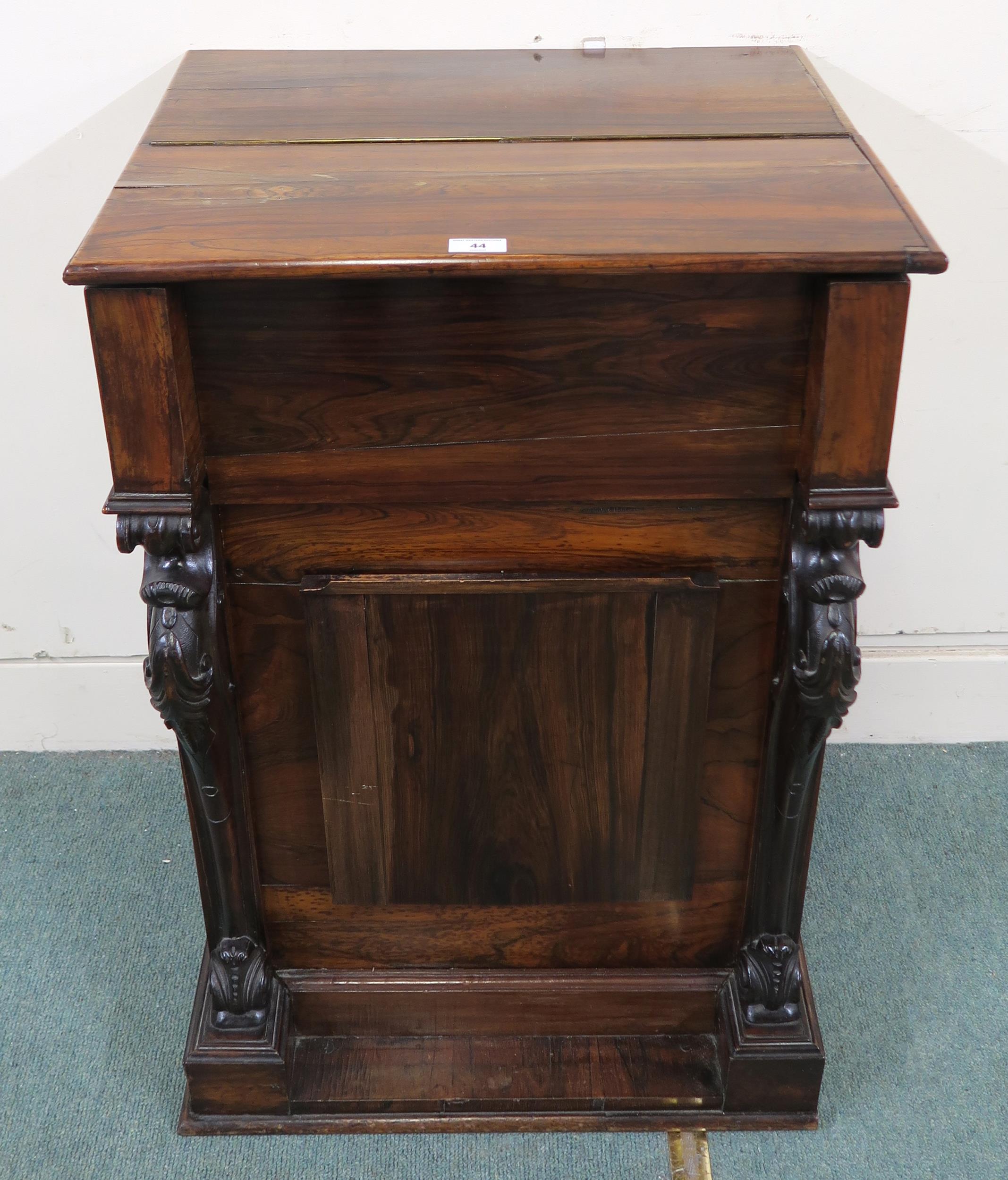 A Victorian rosewood side cabinet, 90cm high x 59cm wide x 48cm deep Condition Report:Available upon