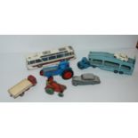 A collection of various Dinky, Corgi and other models Condition Report:Available upon request