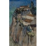 TOM H SHANKS RSW, RGI, PAI Orvieto, monogrammed, watercolour, 22 x 12cm Condition Report:Available