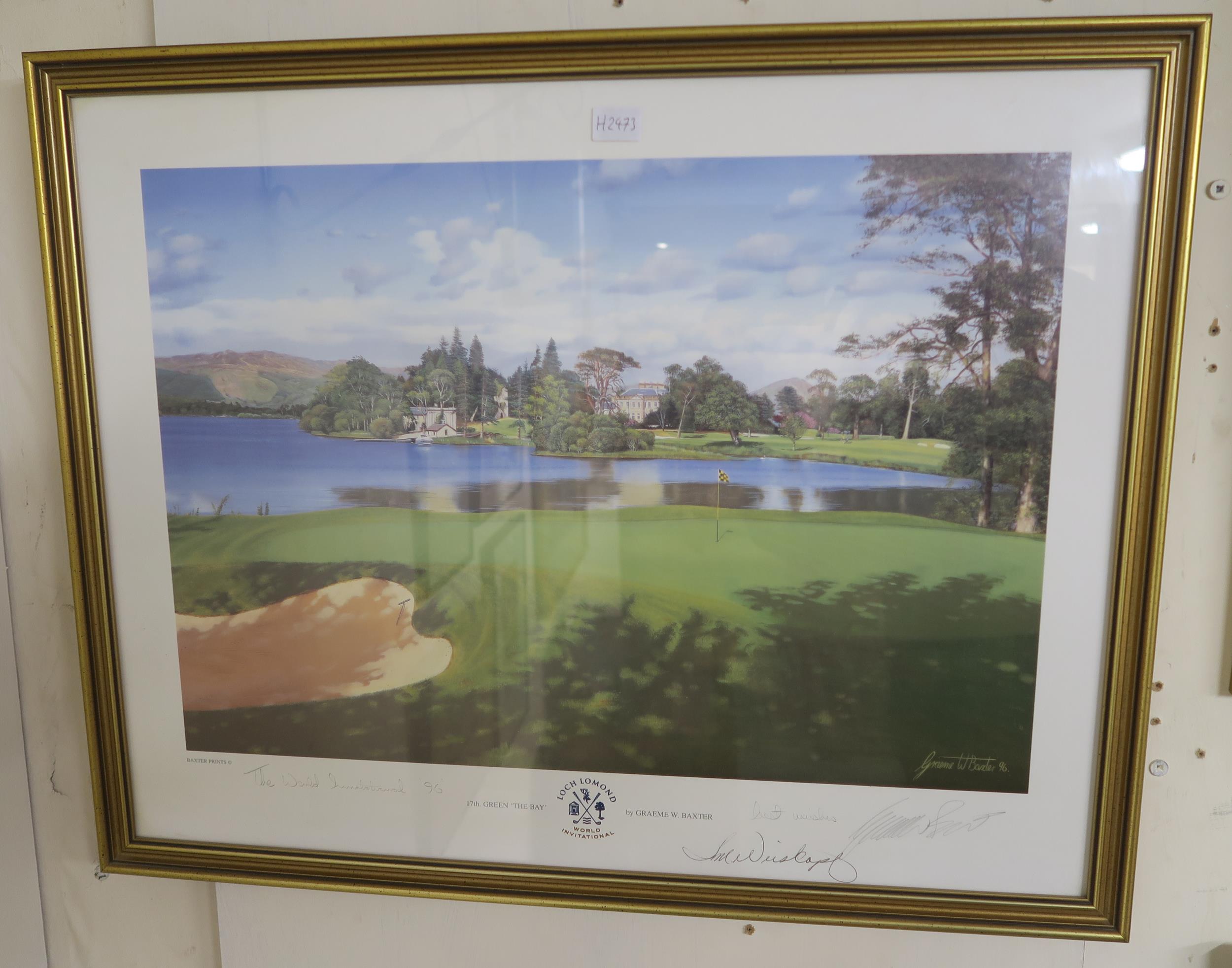 A lot of three assorted Graeme W Baxter golf prints (3) Condition Report:Available upon request - Image 3 of 3