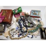 A collection of vintage costume jewellery to include items by Sarah Coventry and Jewelcraft etc