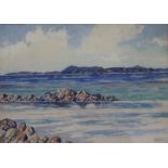 J W LAING West Coast, signed, watercolour, 28 x 38cm and another (2) Condition Report:Available upon