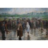 FULLARTON Ayr Races, signed, oil on canvas, 51 x 76cm Condition Report:Available upon request