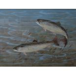 RALSTON GUDGEON RSW A trout stream, signed, watercolour, 38 x 50cm Condition Report:Available upon