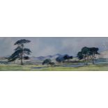 TOM HOVELL SHANKS RSW RGI PAI (SCOTTISH 1921-2020) LOCH TULLA  Watercolour, signed lower right, 18 x