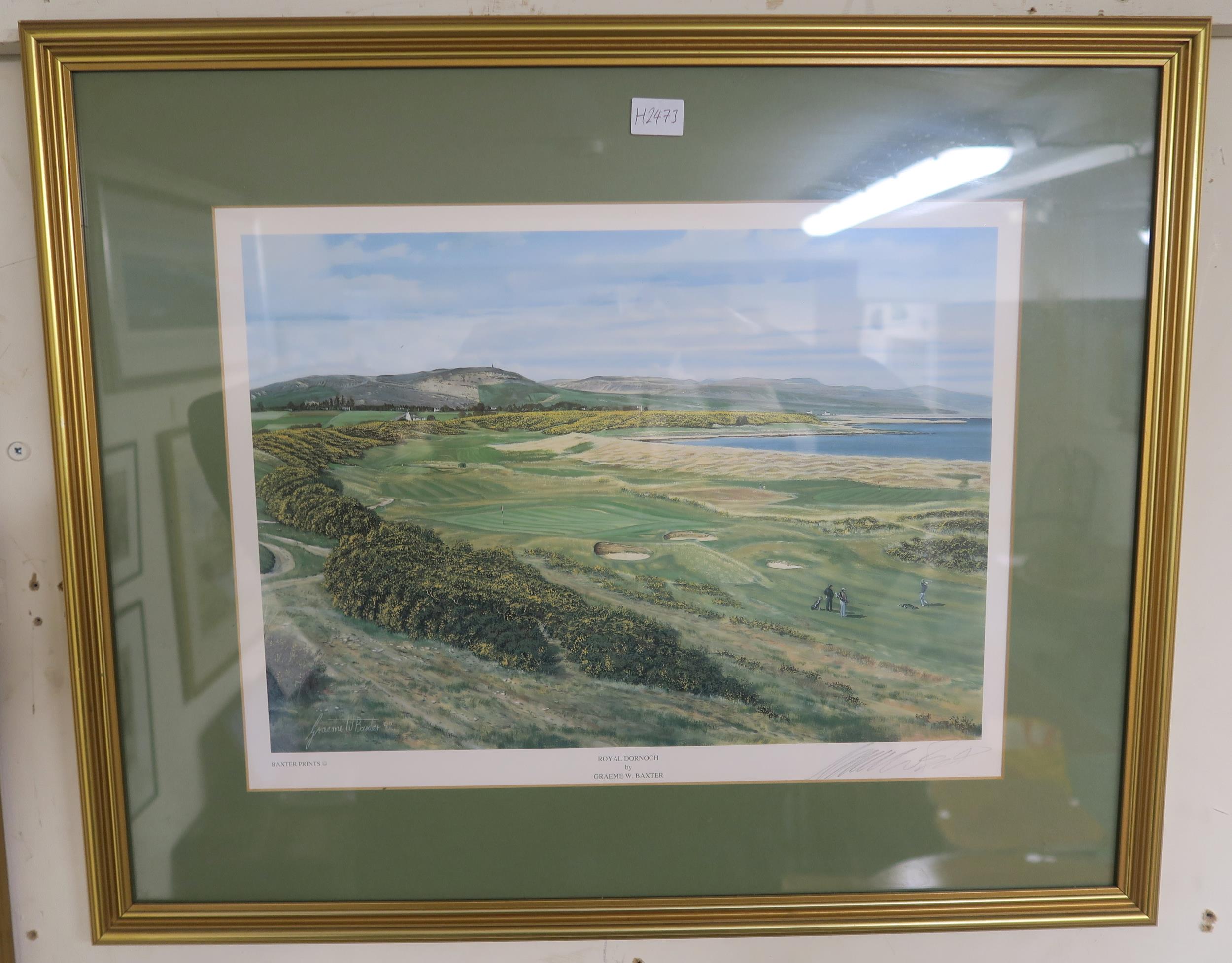 A lot of three assorted Graeme W Baxter golf prints (3) Condition Report:Available upon request - Image 2 of 3