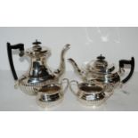 An EPNS four-piece tea service Condition Report:Available upon request