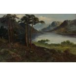 W RICHARDS Luss, Loch Lomond, signed, oil on canvas, 50 x 75cm Condition Report:Available upon