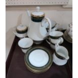 A Noritake Coventry pattern coffee service Condition Report:Condition report: Not available for this