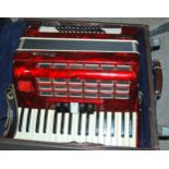 A Baile Ballerina accordion in case Condition Report:Available upon request