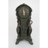 An Art Nouveau style clock Condition Report:Available upon request