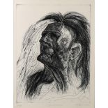 PETER HOWSON OBE (SCOTTISH b. 1958) SAMANTHA Etching, signed lower right, titled and inscribed AP (