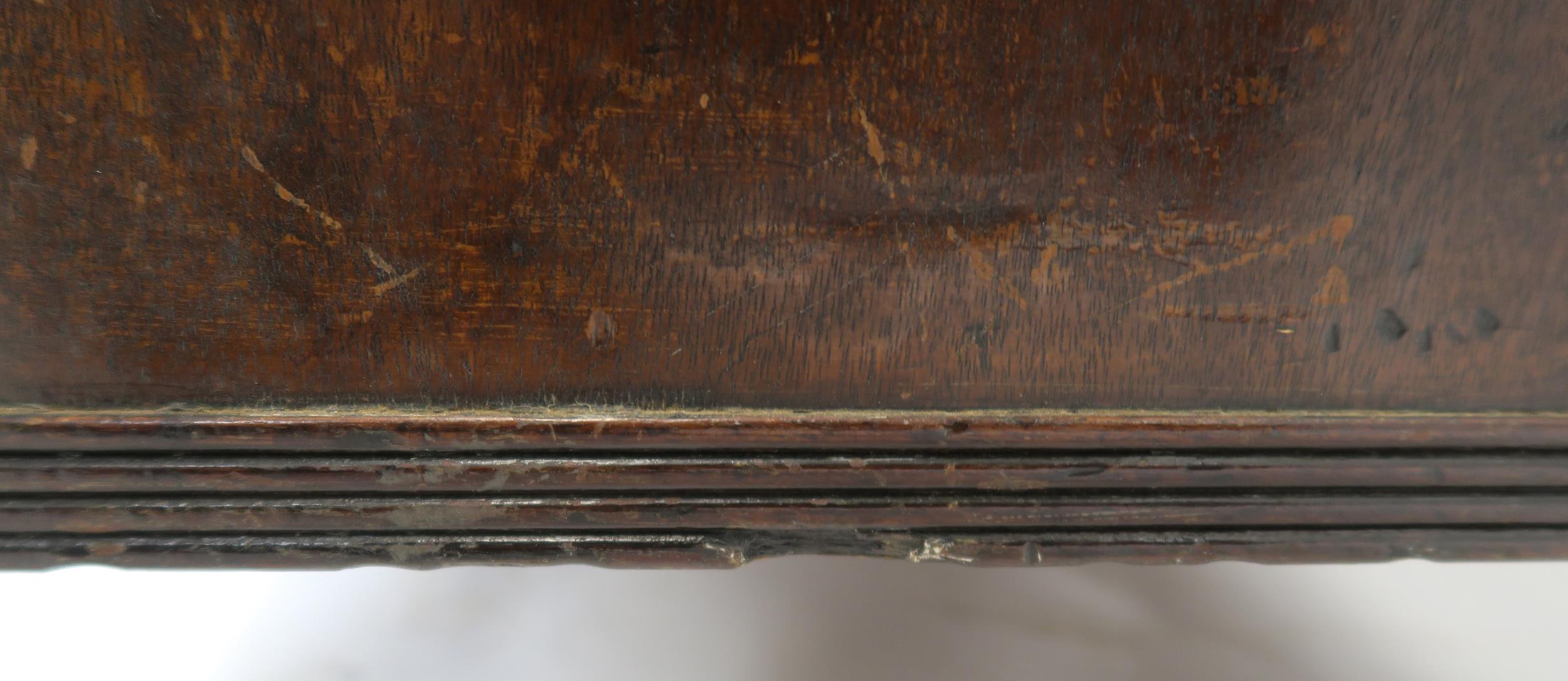 A 19TH CENTURY MAHOGANY SERPENTINE CHEST with four graduating drawers, flanked by fluted columns and - Image 14 of 19