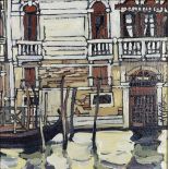 JENNIFER IRVINE RGI RSW (SCOTTISH CONTEMPORARY) GRAND CANAL, VENICE Oil on canvas, signed lower