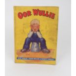 A RARE OOR WULLIE No.1, 1941 D C Thomson & Co Ltd, wear and staining to covers, small tear on spine,