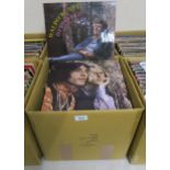 A lot of mostly folk and folk rock vinyl LP records with The Humblebums, Wishbone Ash,