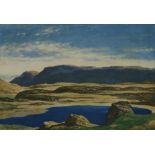 SIR DAVID YOUNG CAMERON Landscape, signed, print, 38 x 52cm Condition Report:Available upon request