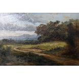 T B DAVIS Landscape, signed, oil on canvas, 51 x 75cm Condition Report:Available upon request