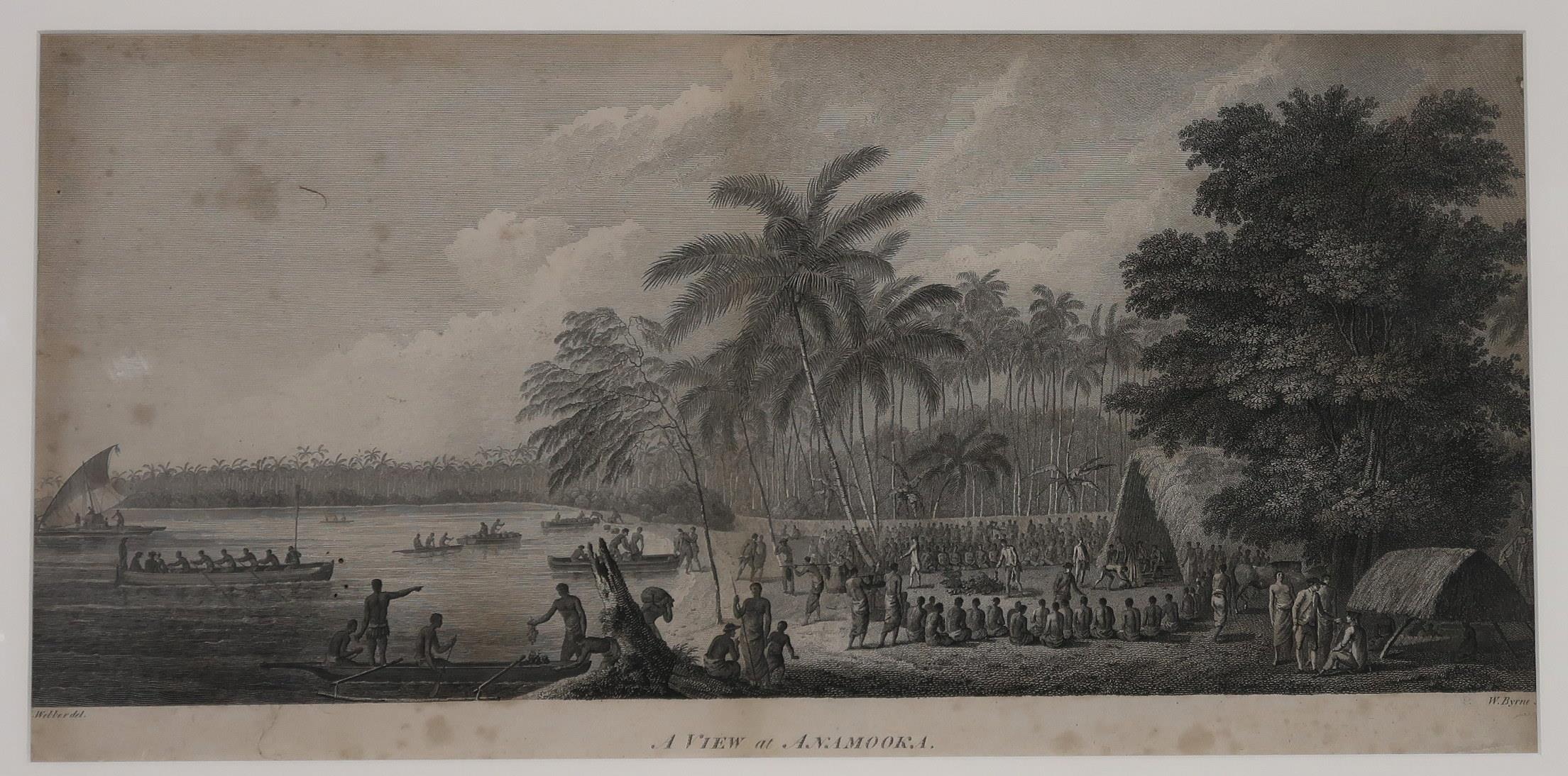 AFTER WEBBER ENGRAVED BY BYRNE A view at Anamooka, 24 x 49cm  Condition Report:Available upon