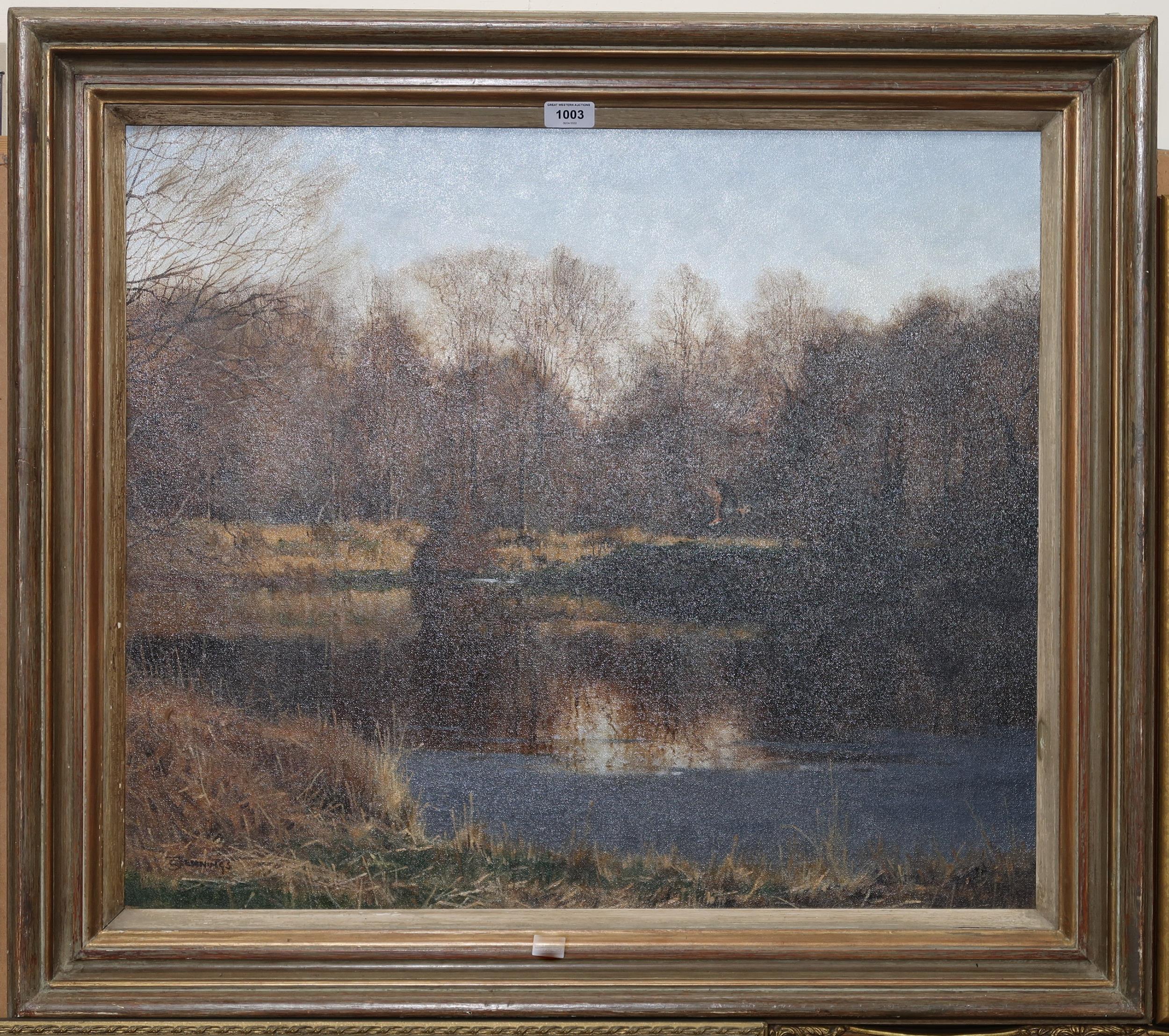 W R JENNINGS The Sanctuary, signed, oil on canvas, 60 x 70cm Condition Report:Available upon - Image 2 of 3